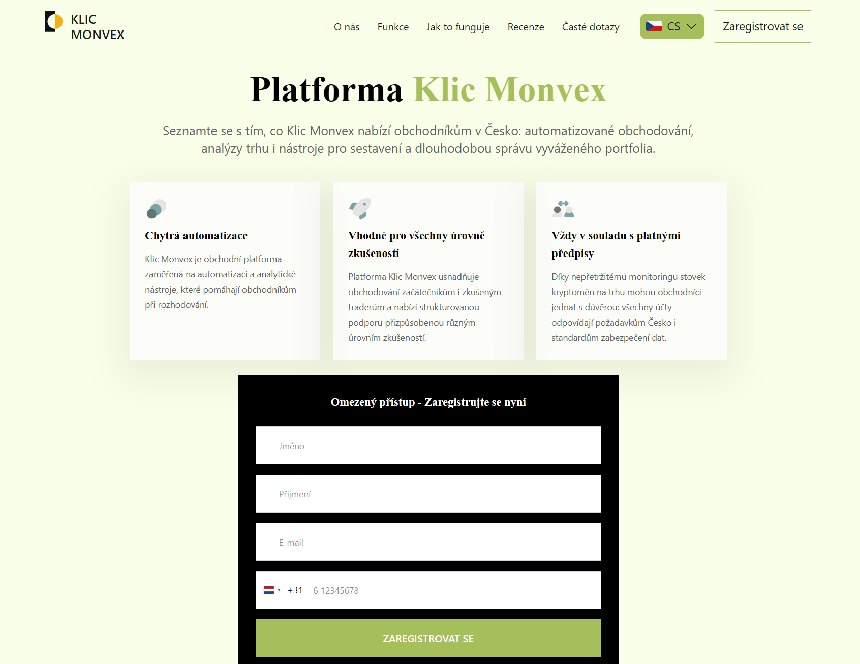 Аферистский брокер Klic Monvex (klic-monvex.com). Отзывы и возврат денег - 1