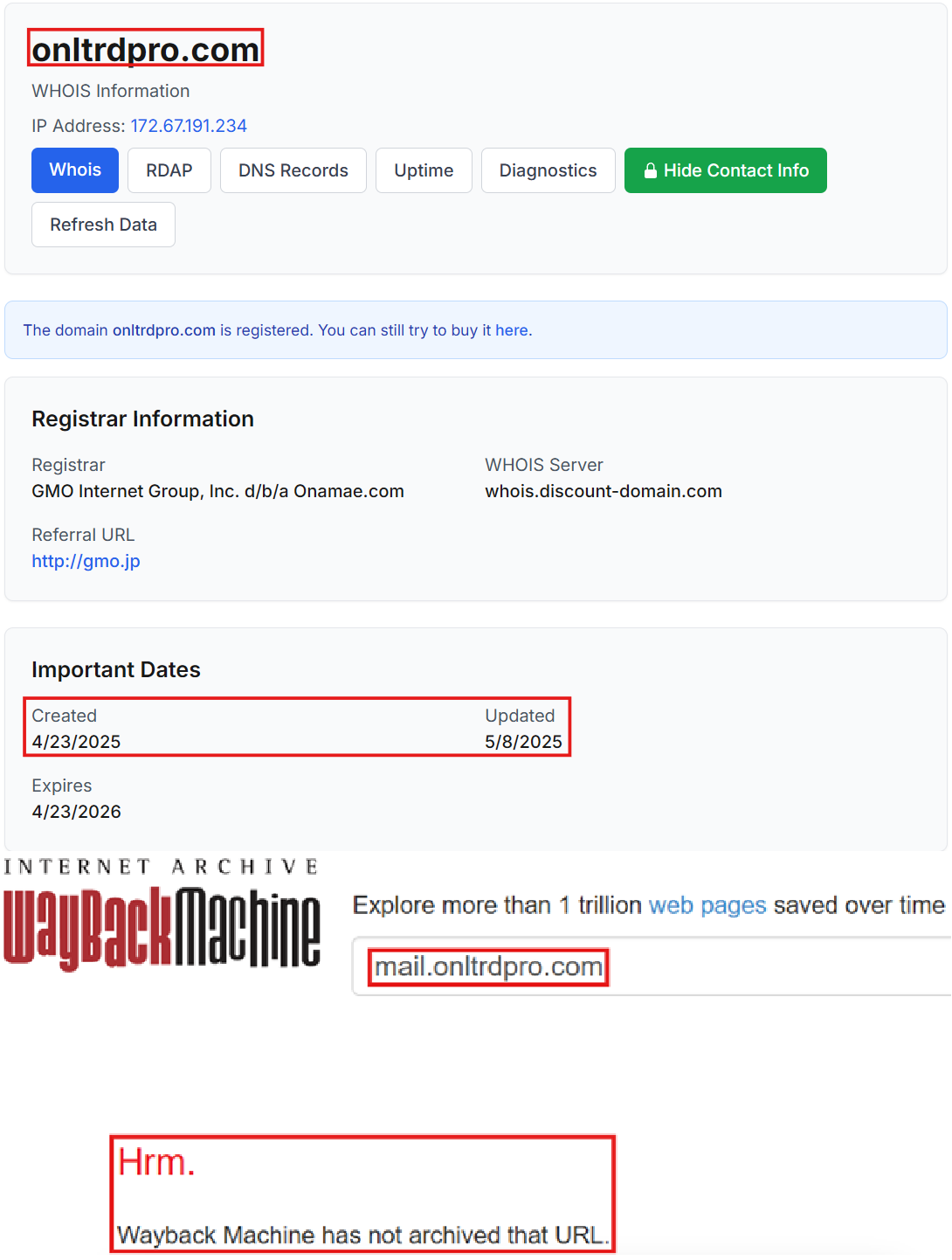 Лжеброкер Onlinetradepro (mail.onltrdpro.com). Отзывы и возврат денег - 2