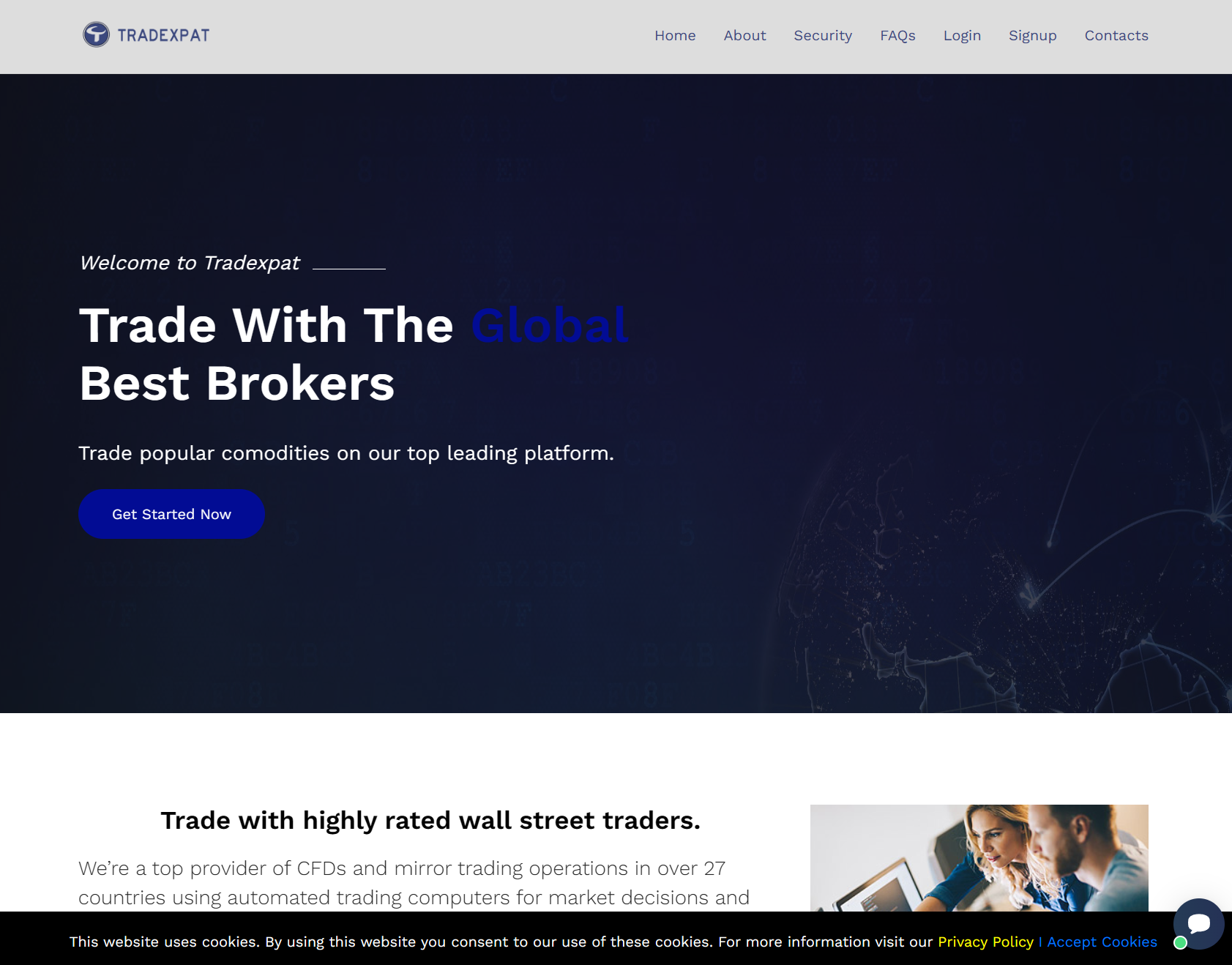 Нелицензированный брокер Tradexpat (tradexpat.com). Отзывы и возврат денег - 1