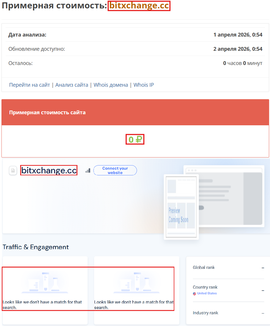 Мошеннический обменник BitXchange (bitxchange.cc). Отзывы и возврат денег - 3