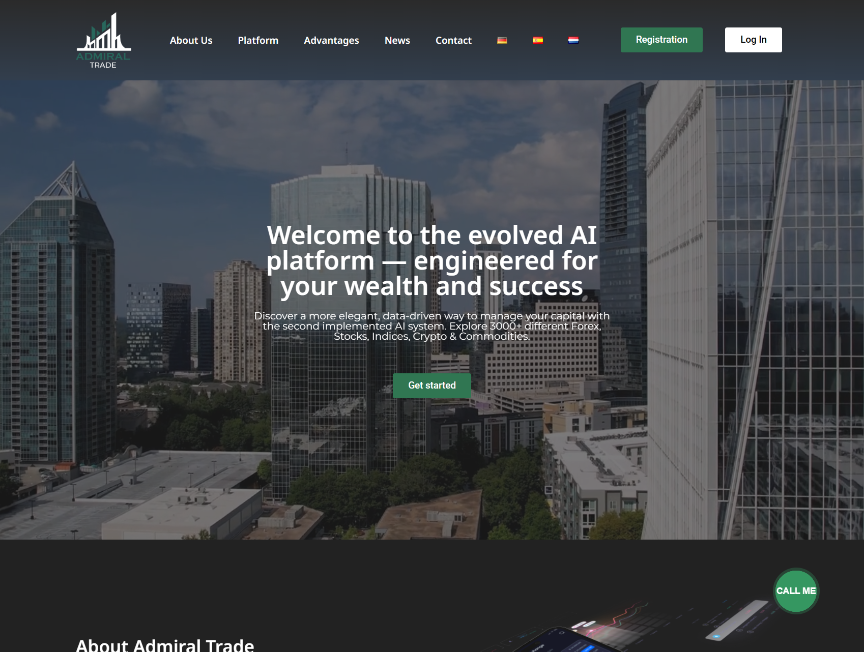 Мошеннический брокер Admiral Trade (admiral-trade.ai). Отзывы и возврат денег - 1 Мошеннический брокер Admiral Trade (admiral-trade.ai). Отзывы и возврат денег - 1
