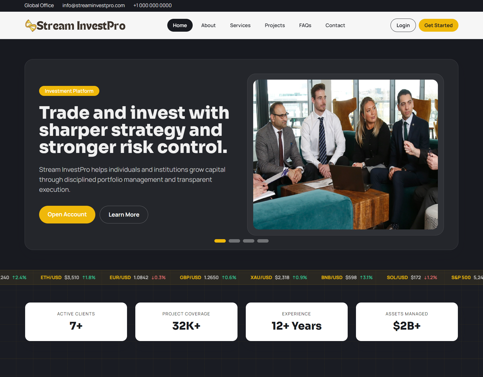 Нелицензированный брокер Stream InvestPro (streaminvestpro.com). Отзывы и возврат денег - 1