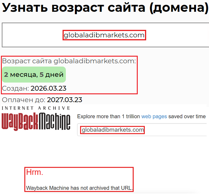 Фальшивый брокер ABID (globaladibmarkets.com). Отзывы и возврат денег - 2