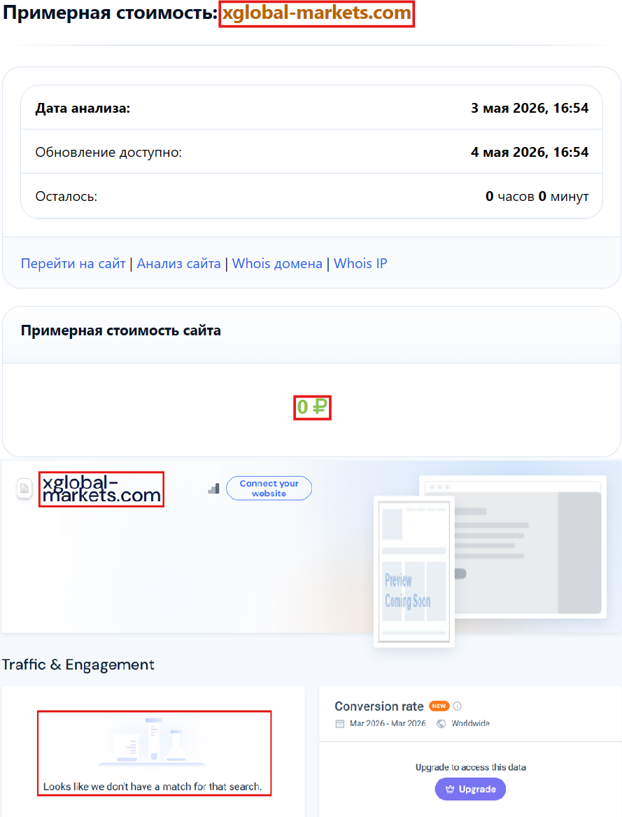 Фальшивый брокер XGlobal Markets (xglobal-markets.com). Отзывы и возврат денег - 3