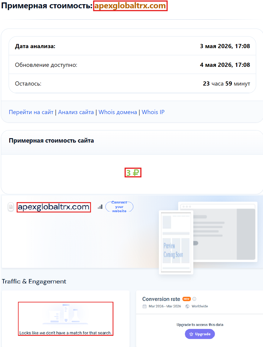 Лжеброкер Apex Global (apexglobaltrx.com). Отзывы и возврат денег - 3