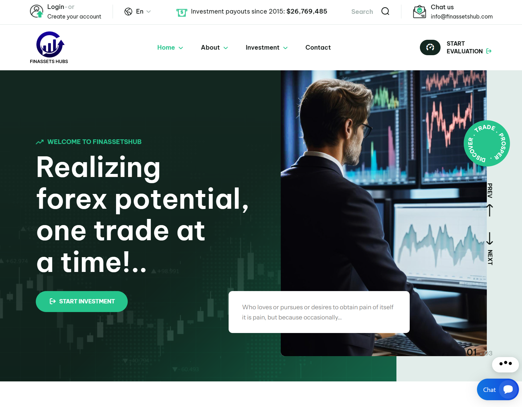 Лжеброкер Finassets Hub (finassetshub.com). Отзывы и возврат денег - 1