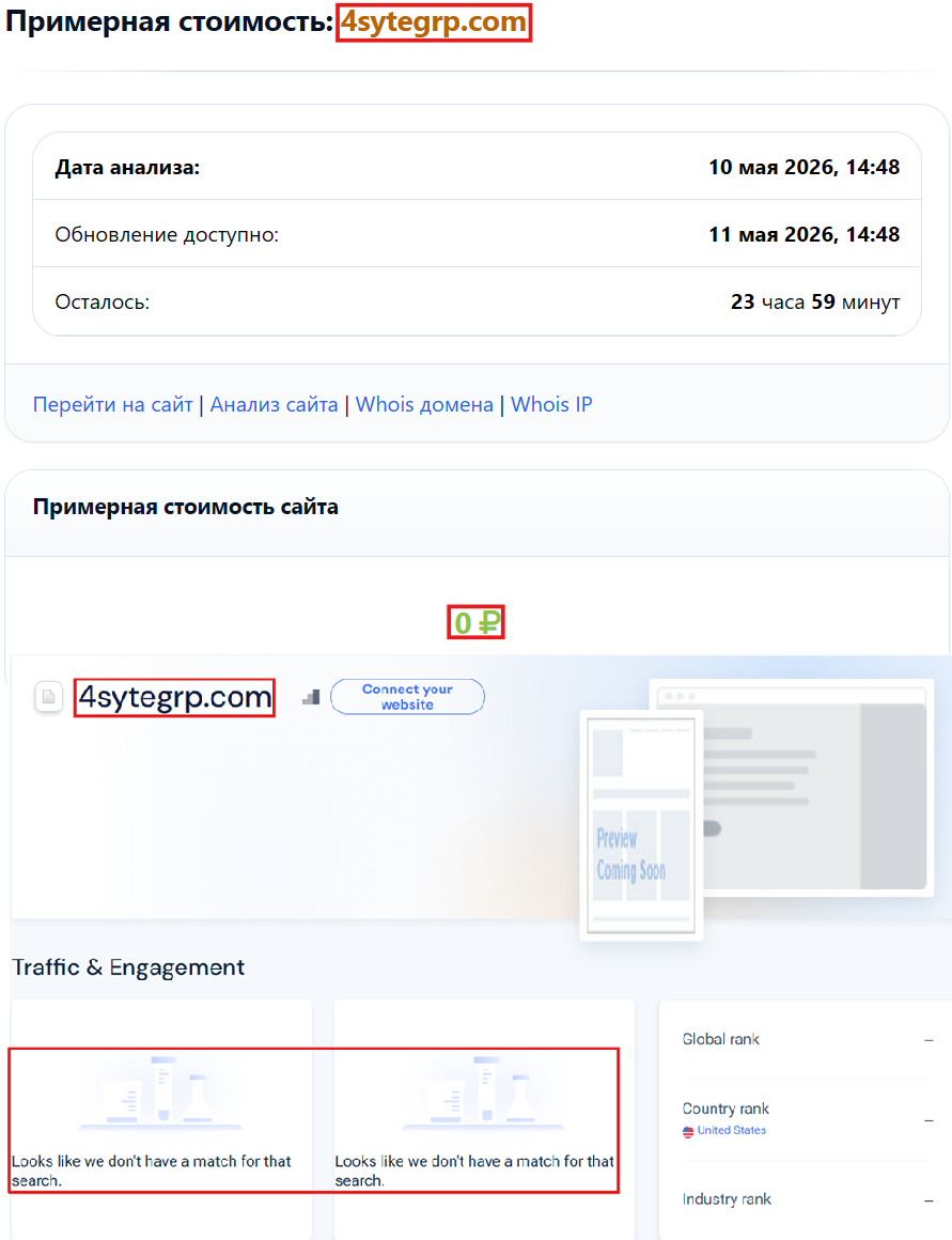 Нелицензированный брокер 4Syte Trading LTD (4sytegrp.com). Отзывы и возврат денег - 3