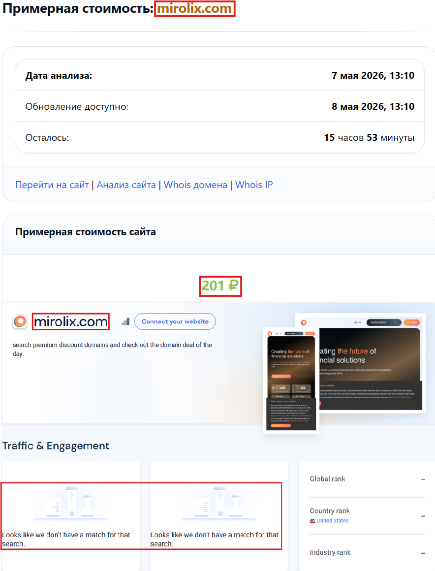Фальшивый брокер Mirolix (mirolix.com). Отзывы и возврат денег - 3
