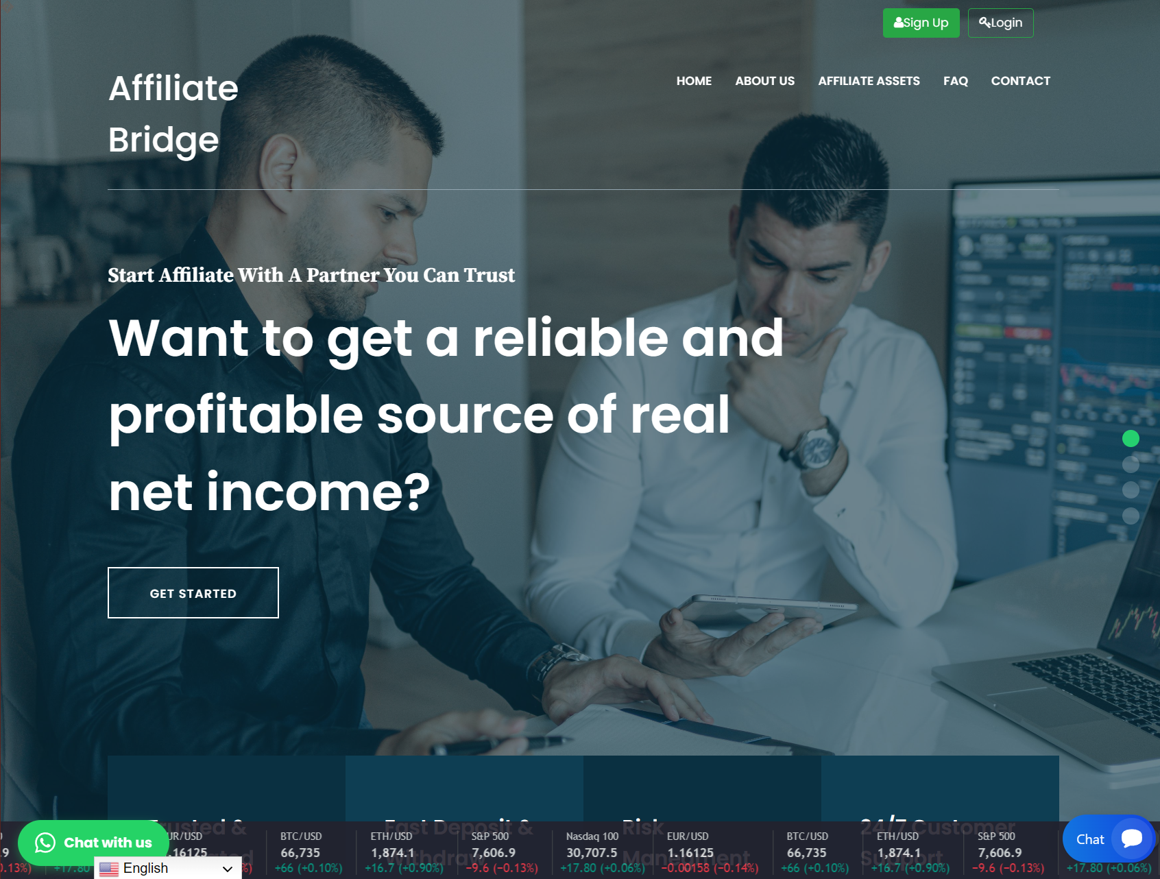 Фальшивый брокер Affiliate Bridge Marketing (affiliatebridges.com). Отзывы и возврат денег - 1