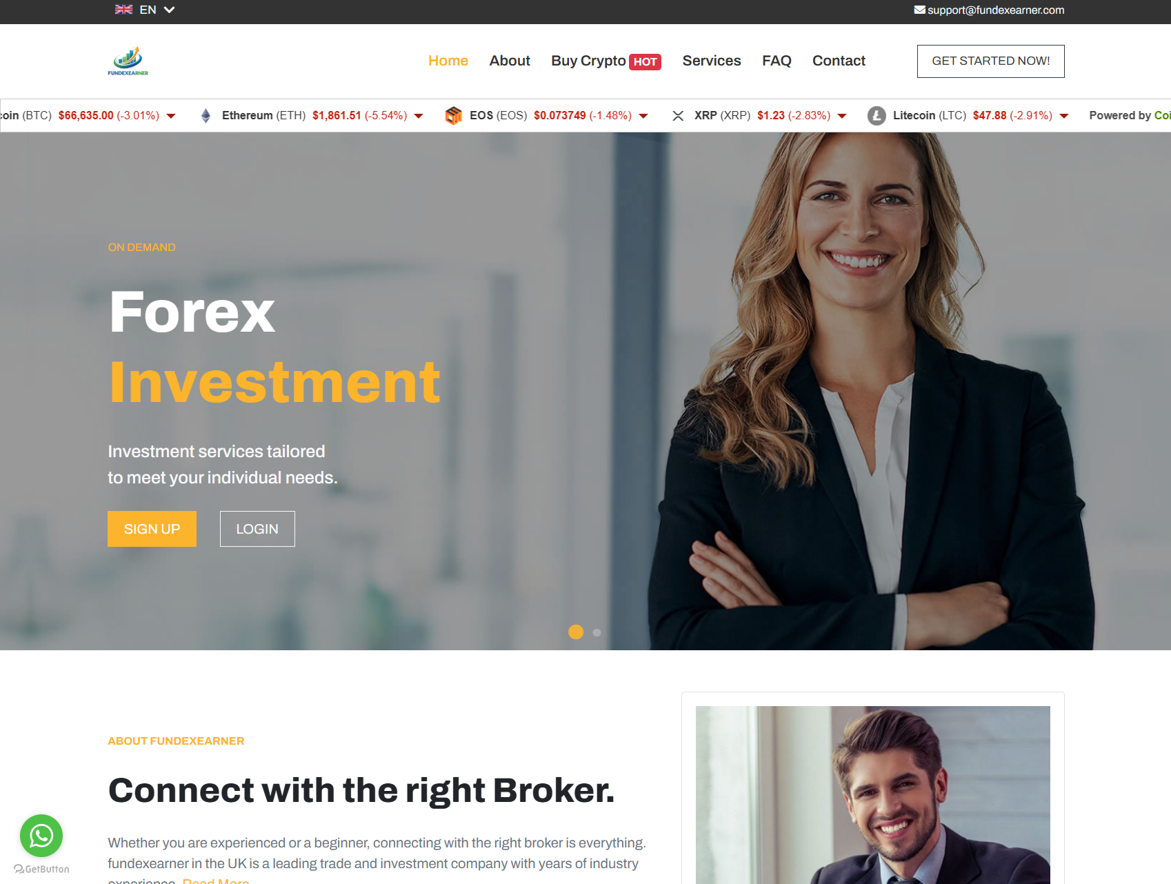 Аферистский брокер Fundexearner (fundexearner.com). Отзывы и возврат денег - 1