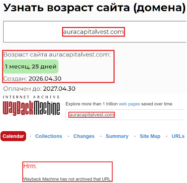 Аферистский брокер Aura Capital Invest (auracapitalvest.com). Отзывы и возврат денег - 2