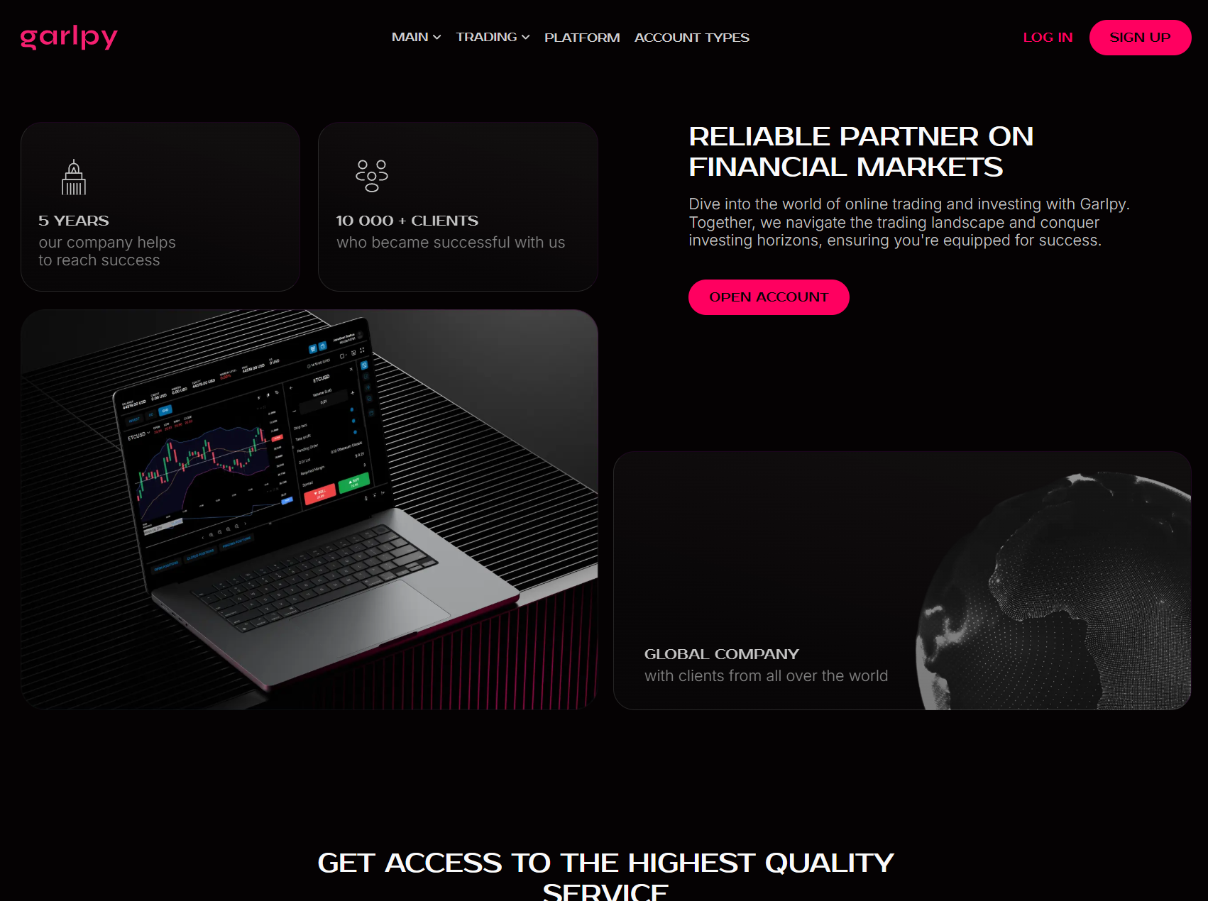 Лжеброкер Garlpy (garlpy.com). Отзывы и возврат денег - 1