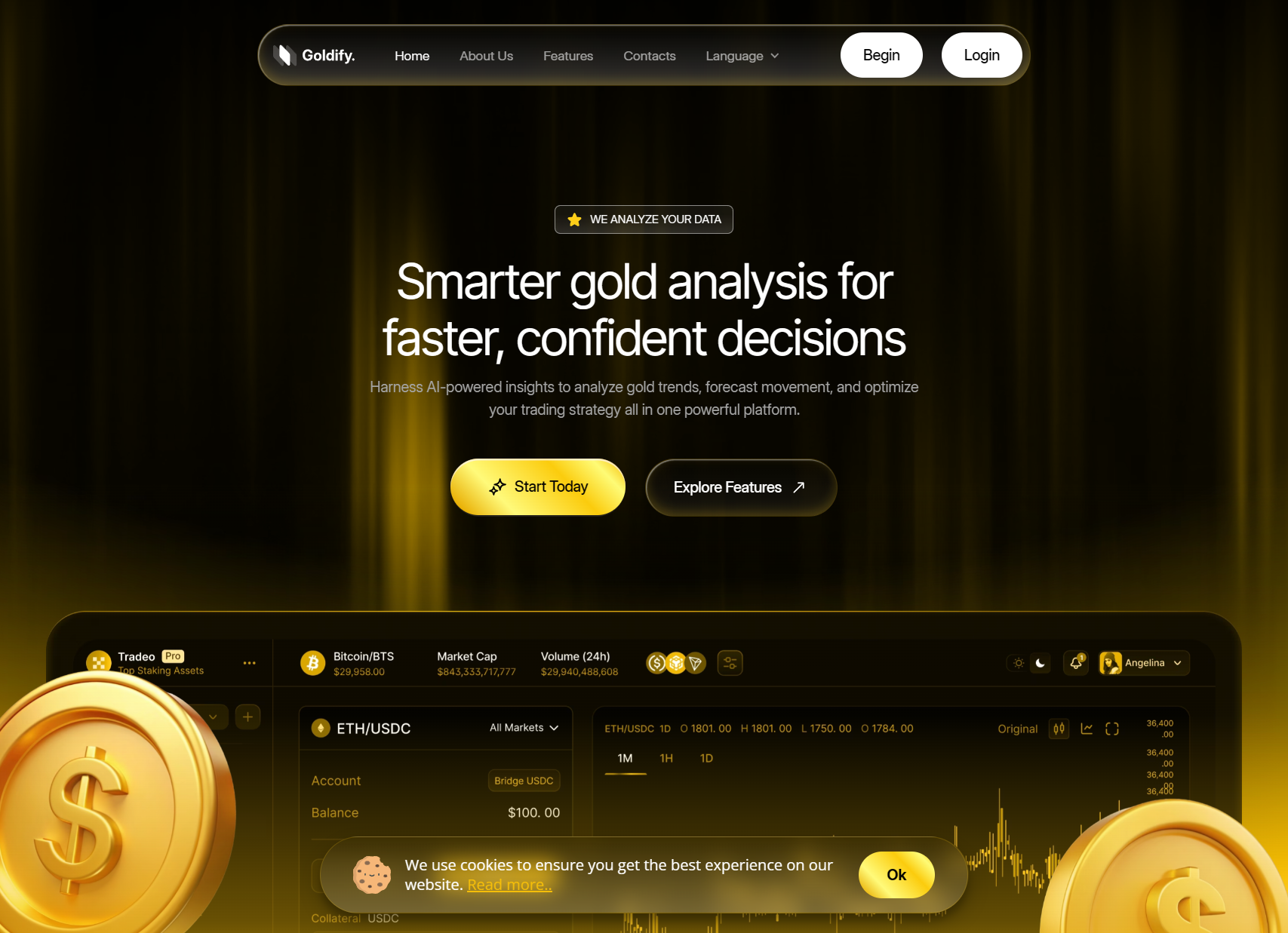 Аферистский брокер Goldify (goldify.cc). Отзывы и возврат денег - 1