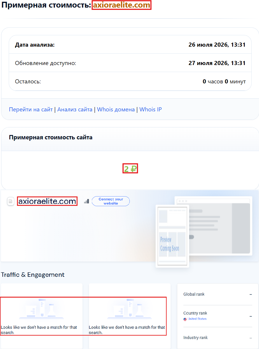 Фальшивый брокер Axiora Elite (axioraelite.com). Отзывы и возврат денег - 3 Фальшивый брокер Axiora Elite (axioraelite.com). Отзывы и возврат денег - 3