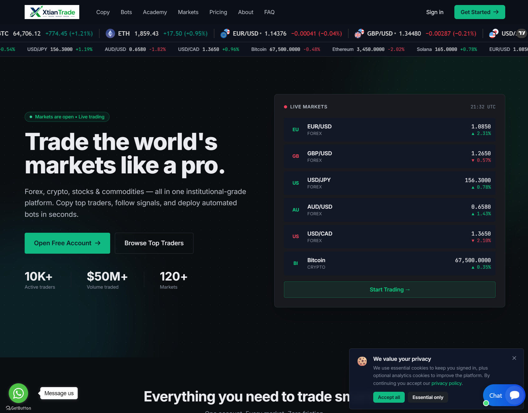 Лжеброкер XtianTrade (xtiantrade.com). Отзывы и возврат денег - 1 Лжеброкер XtianTrade (xtiantrade.com). Отзывы и возврат денег - 1