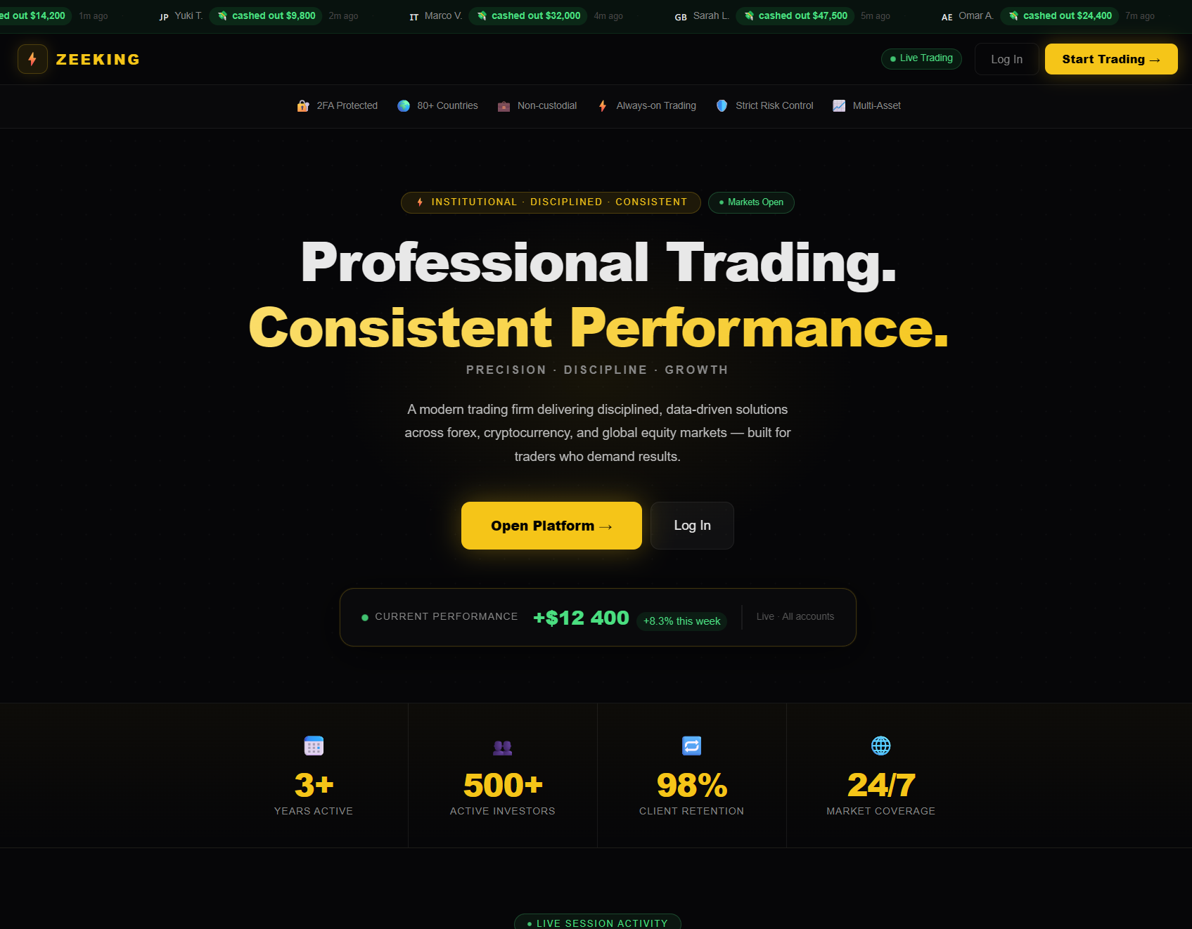 Нелицензированный брокер Zeeking (zeeking.org). Отзывы и возврат денег - 1