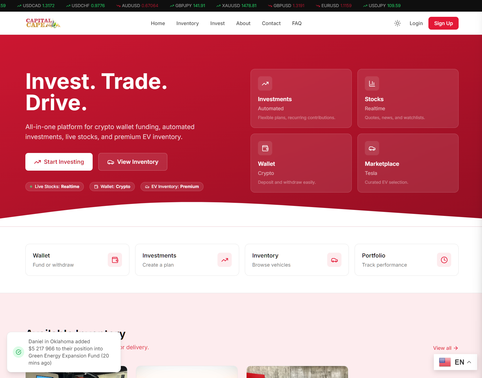 Лжеброкер Capital Cape (capitalcape.com). Отзывы и возврат денег - 1