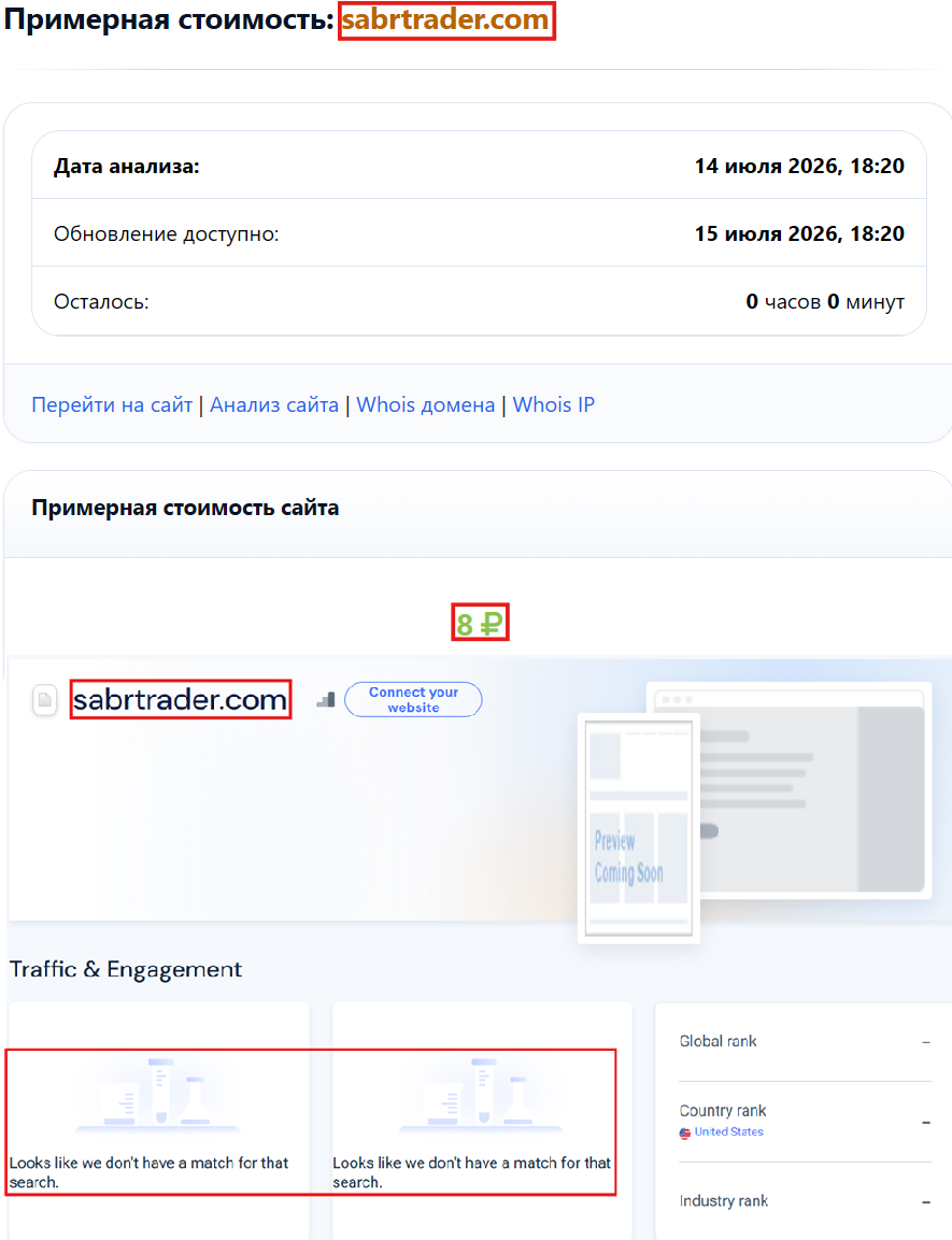 Мошеннический брокер SabrTrader (sabrtrader.com). Отзывы и возврат денег - 3