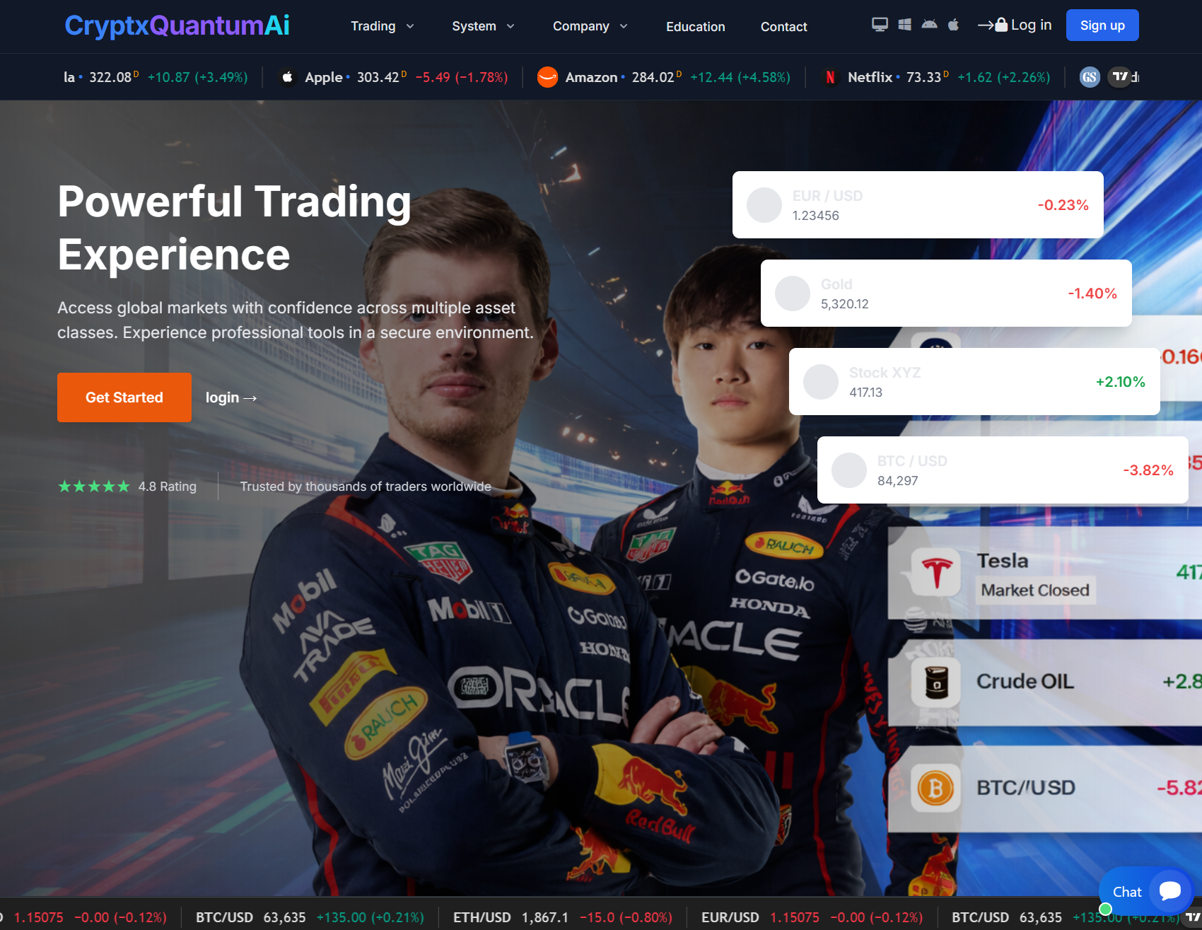 Аферистский брокер CryptxQuantumAi (cryptxquantumai.live). Отзывы и возврат денег - 1