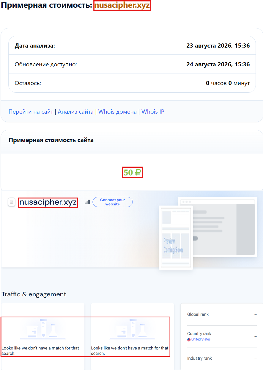 Фальшивый брокер NusaCipher (nusacipher.xyz). Отзывы и возврат денег - 3