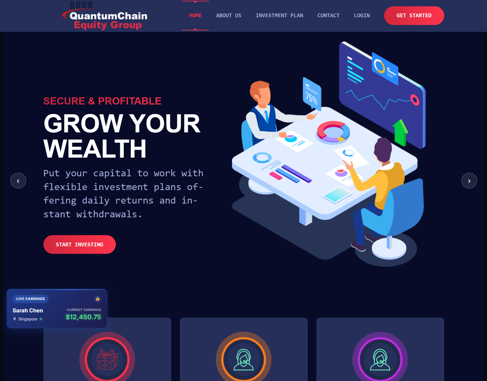 Аферистский брокер QuantumChain Equity Group (quantumchainequity.site). Отзывы и возврат денег - 1