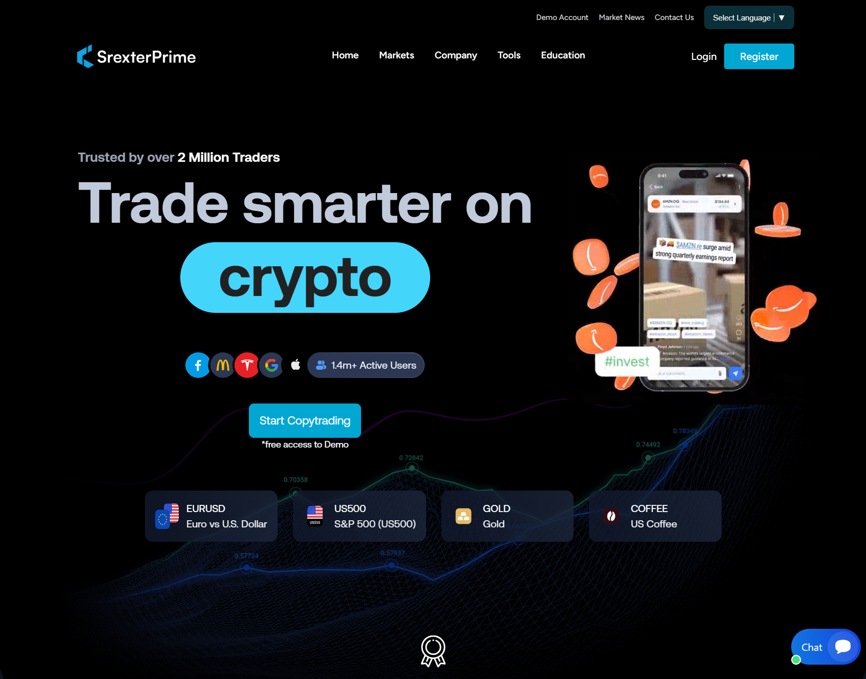 Лжеброкер SrexterPrime (srexterprime.com). Отзывы и возврат денег - 1