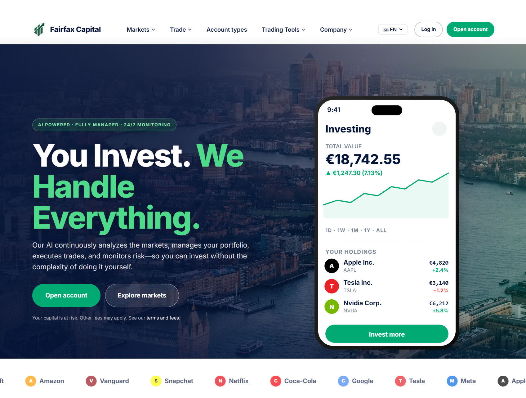 Лжеброкер Fairfax Capital (fairfax.capital). Отзывы и возврат денег - 1