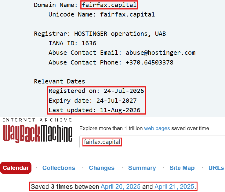 Лжеброкер Fairfax Capital (fairfax.capital). Отзывы и возврат денег - 2