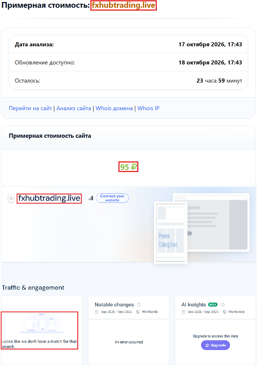 Мошеннический брокер FXHub Trading (fxhubtrading.live). Отзывы и возврат денег - 3