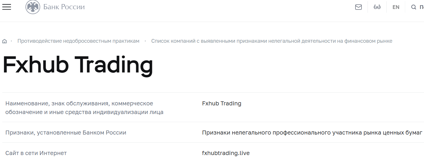Мошеннический брокер FXHub Trading (fxhubtrading.live). Отзывы и возврат денег - 4