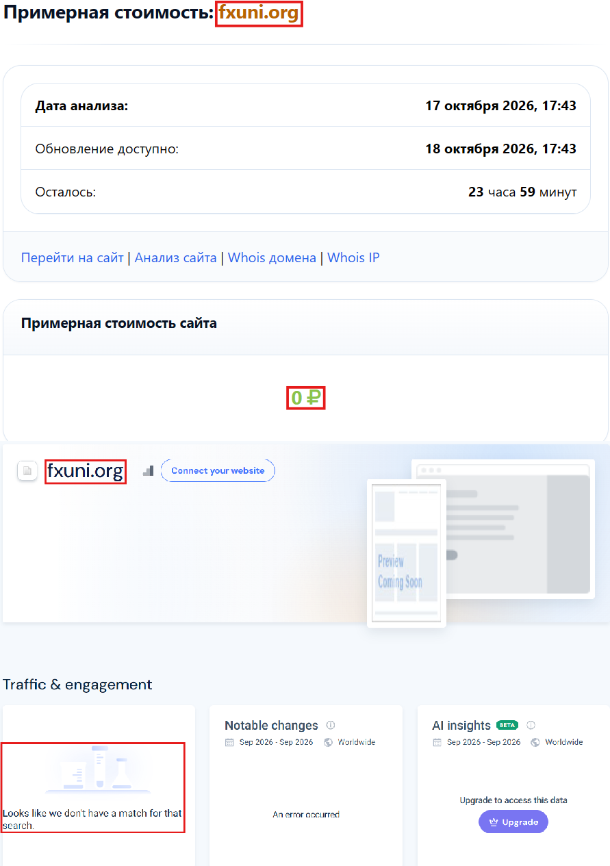 Фальшивый брокер FXUNI (fxuni.org). Отзывы и возврат денег - 3