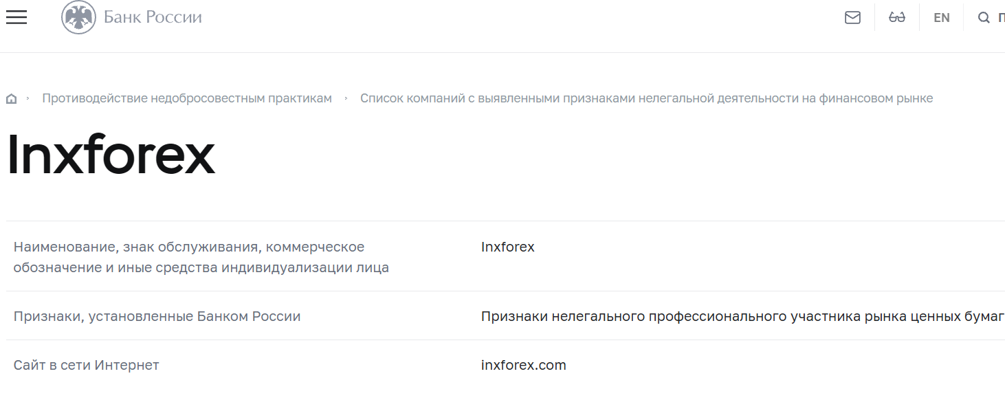 Нелицензированный брокер Inxforex (inxforex.com). Отзывы и возврат денег - 4 Нелицензированный брокер Inxforex (inxforex.com). Отзывы и возврат денег - 4